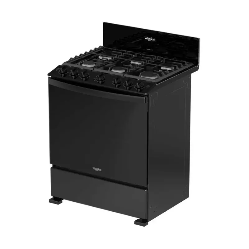 ESTUFA A GAS WHIRLPOOL DE 30" DE 6 QUEMADORES CON HORNO LWFR3400